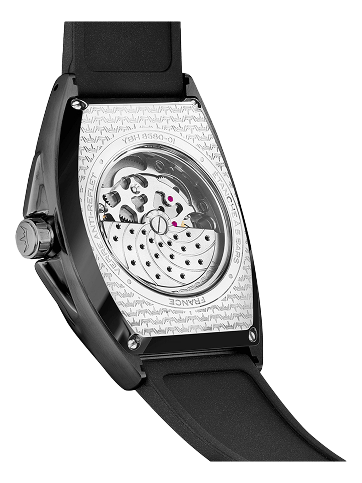 montre homme tonneau automatique