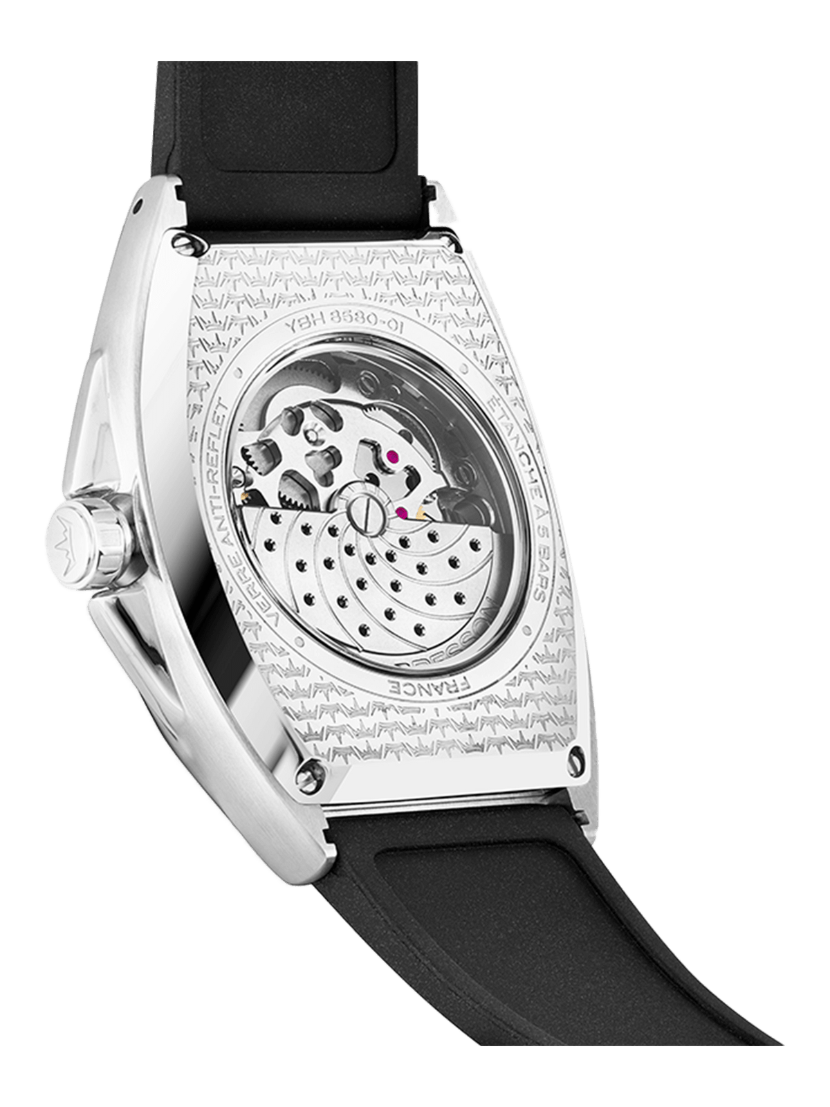 montre homme tonneau automatique