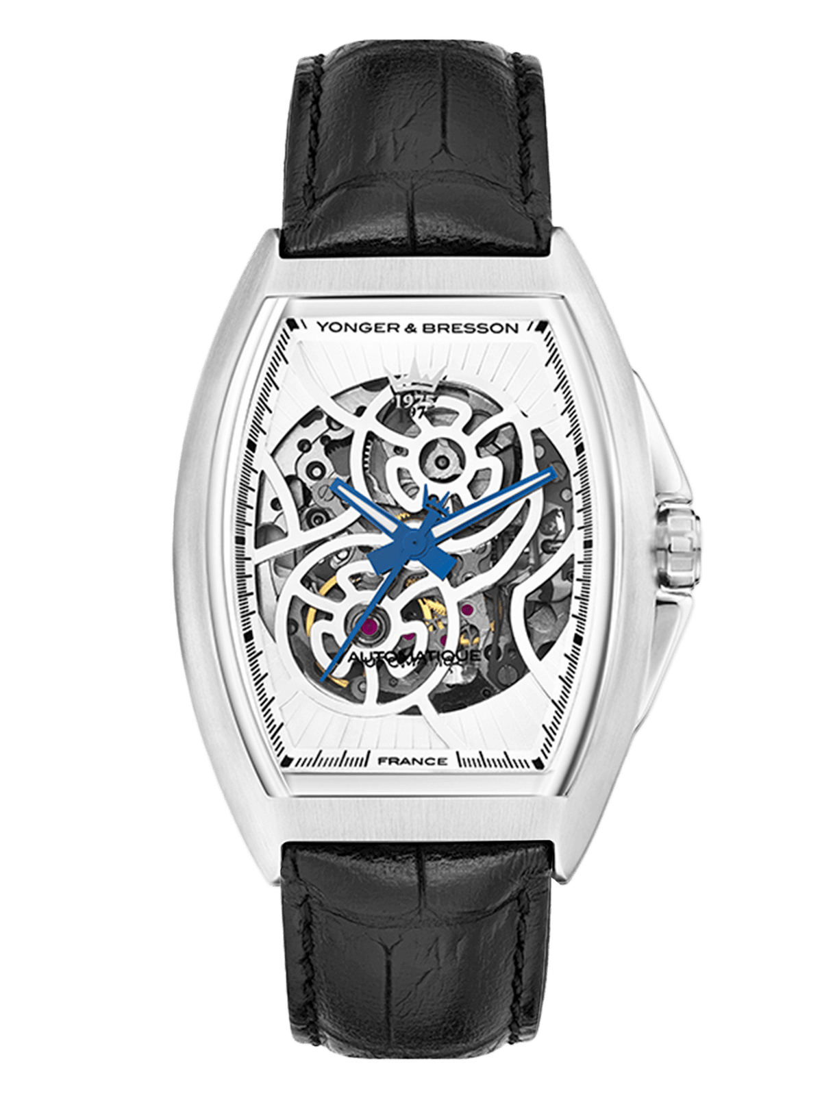 montre homme tonneau automatique