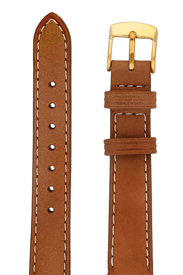Yonger & Bresson Bracelet cuir Bracelet cuir camel femme 14 mm