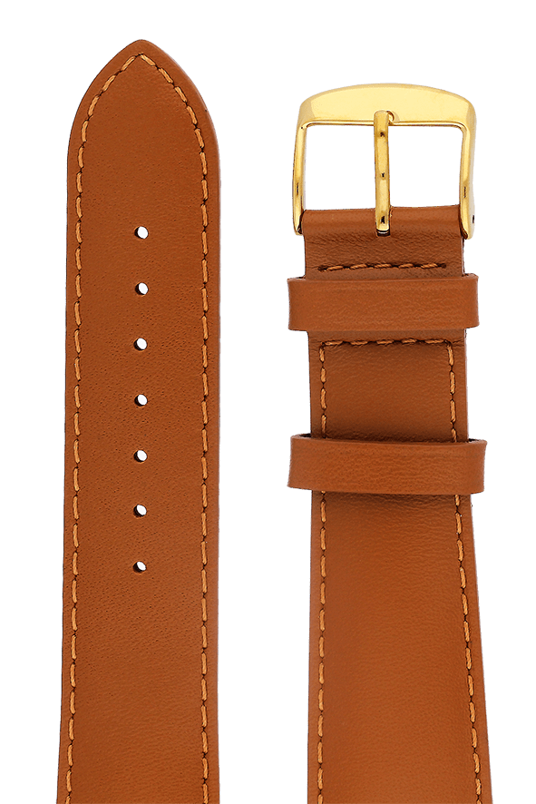 Yonger & Bresson Bracelet cuir Bracelet cuir camel homme 20 mm