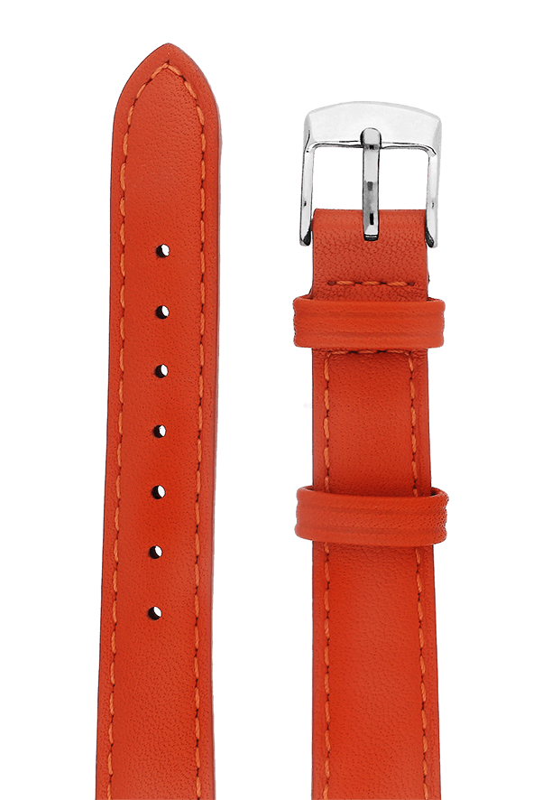 Yonger & Bresson Bracelet cuir Bracelet cuir orange femme 14 mm