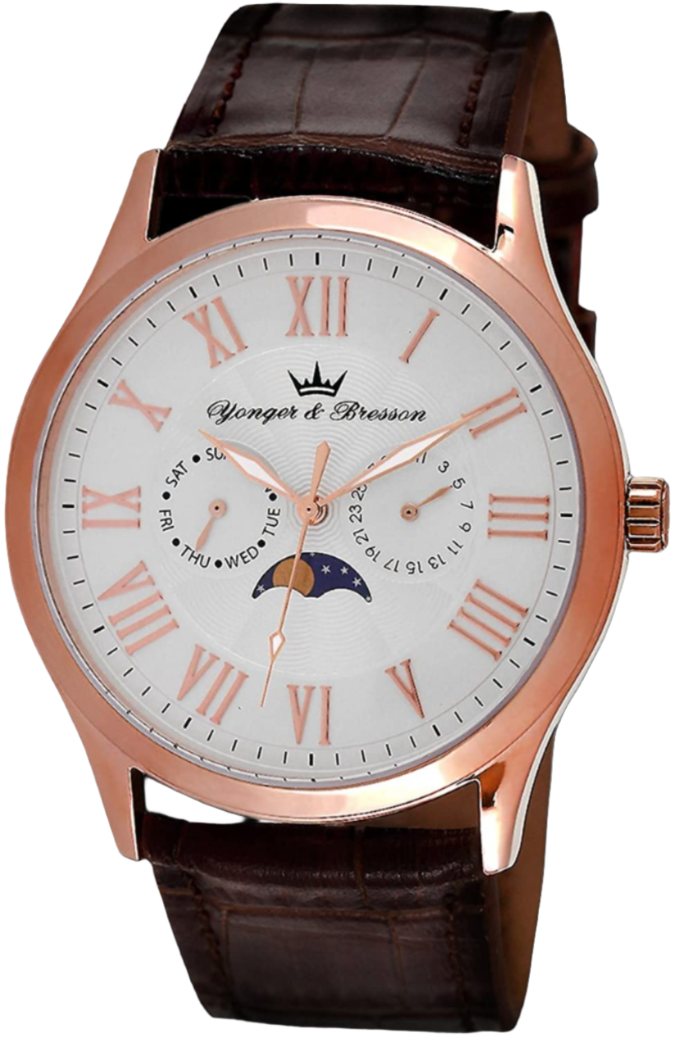 PHASE DE LUNE ROSE GOLD 44MM