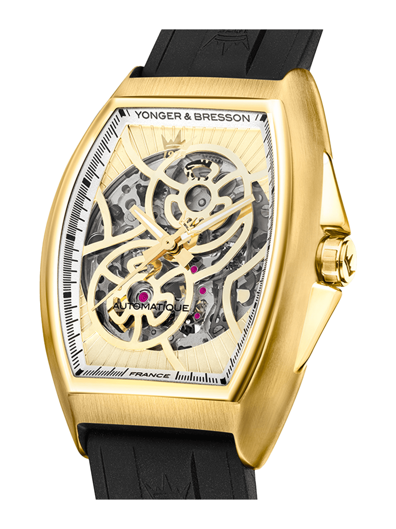 montre homme tonneau automatique
