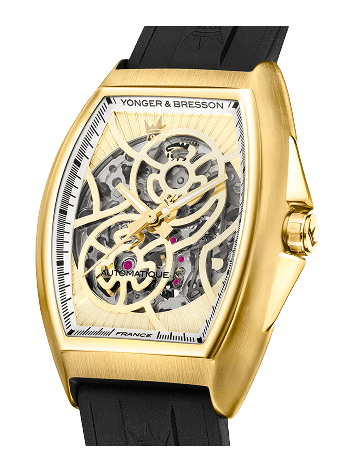 montre homme tonneau automatique