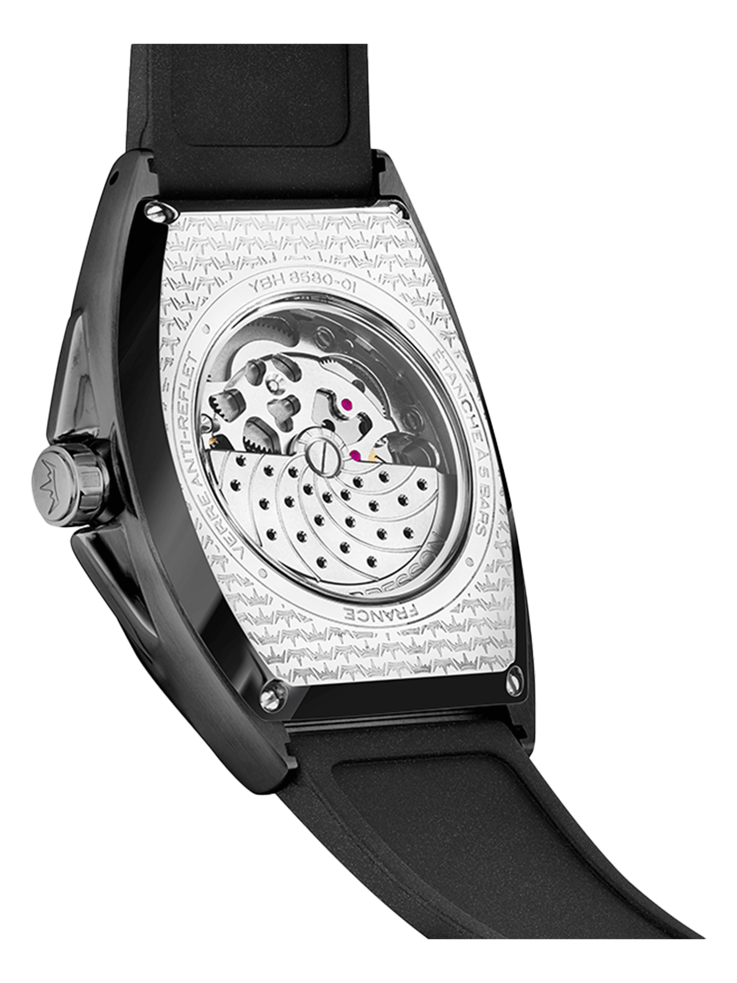montre homme tonneau automatique