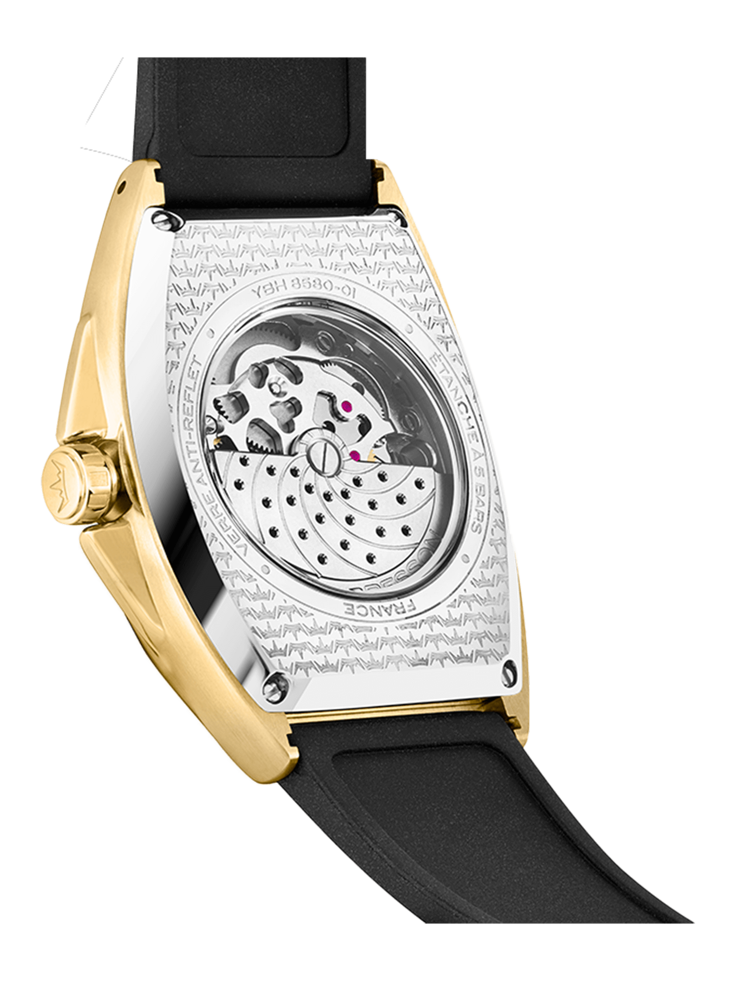 montre homme tonneau automatique