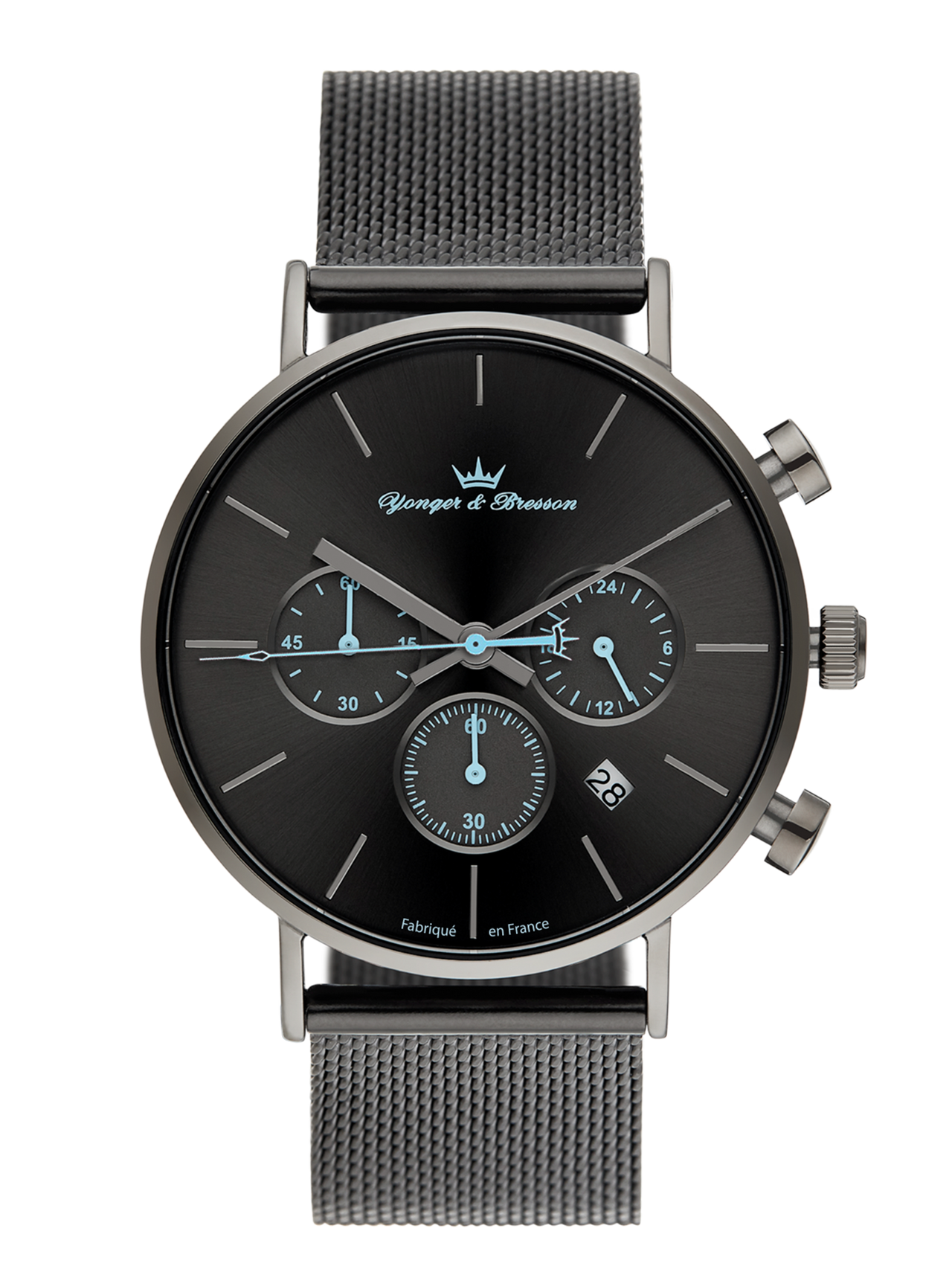 Montre homme yonger et bresson chronographe quartz hotsell