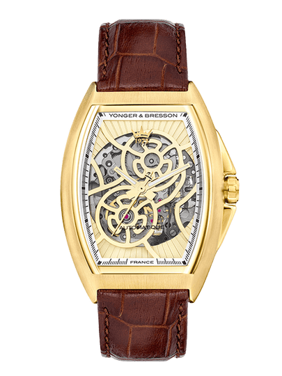 montre homme tonneau automatique