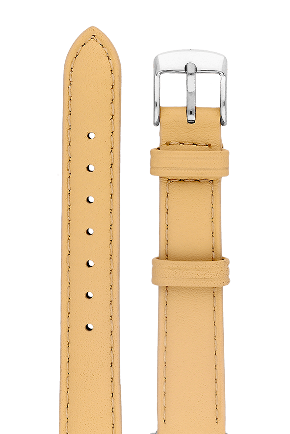 Yonger & Bresson Bracelet cuir Bracelet cuir beige femme 14 mm