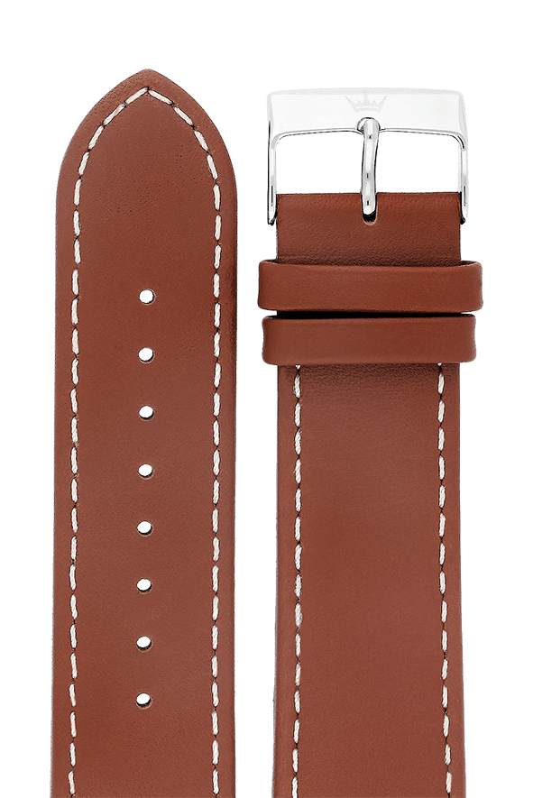 Yonger & Bresson Bracelet cuir Bracelet cuir marron homme 24 mm