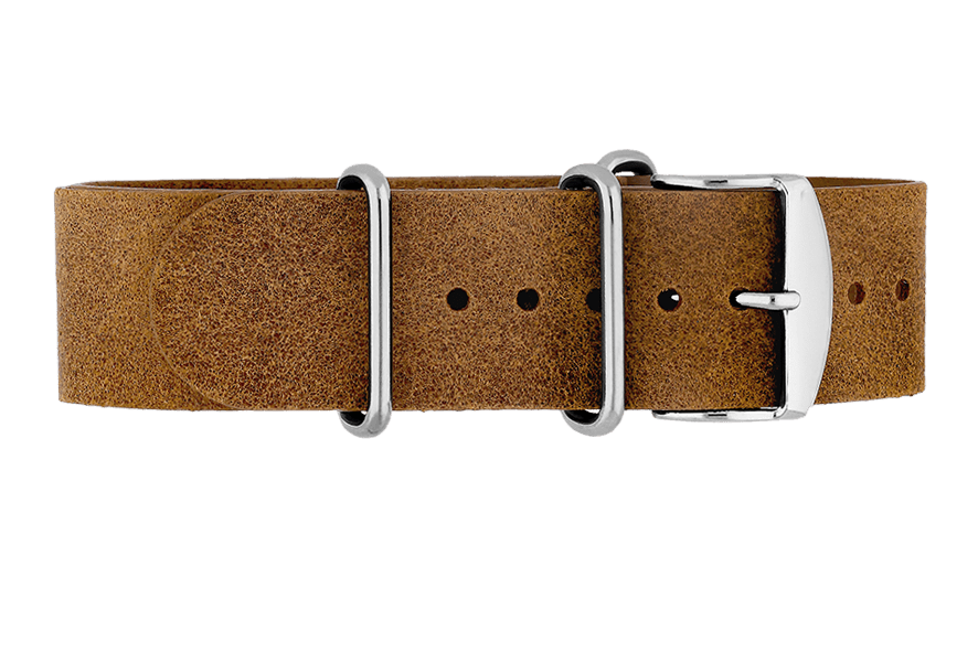Yonger & Bresson Bracelet nato cuir Bracelet nato cuir gold homme 22 mm